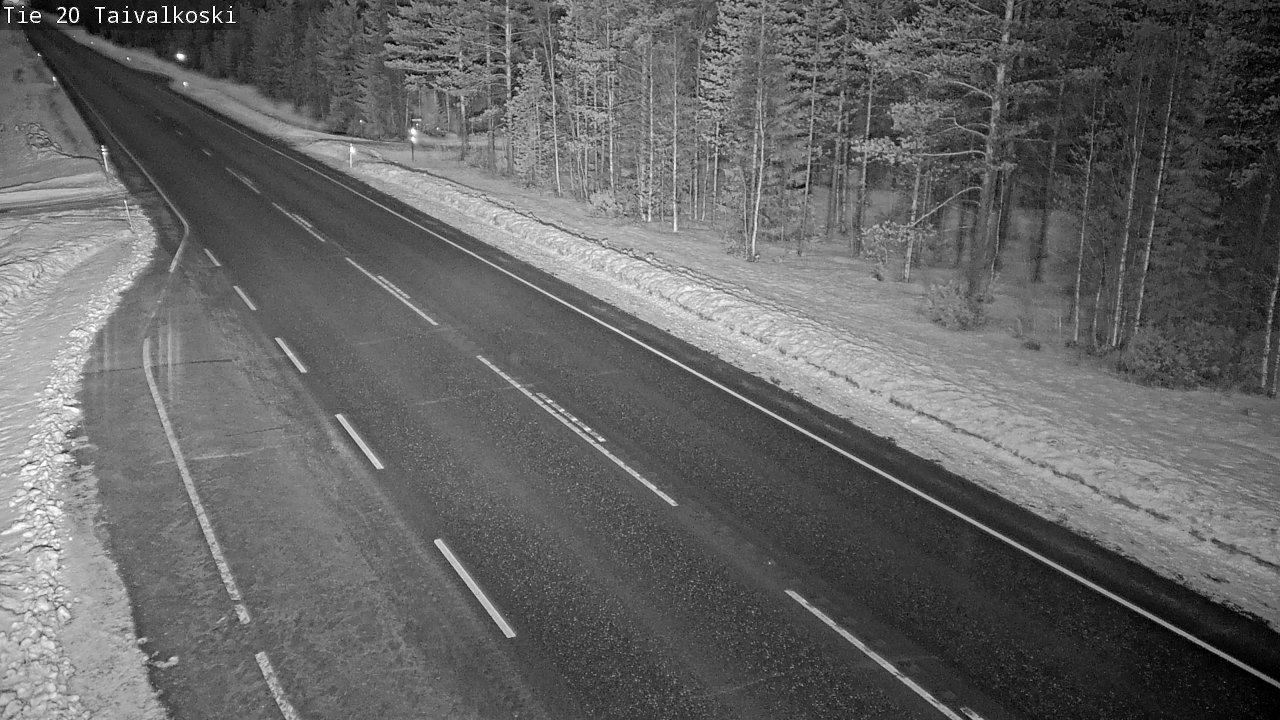 Kelikamerat Kuva Tie 20 Taivalkoski, Taivalkoski, Pohjois-Pohjanmaa