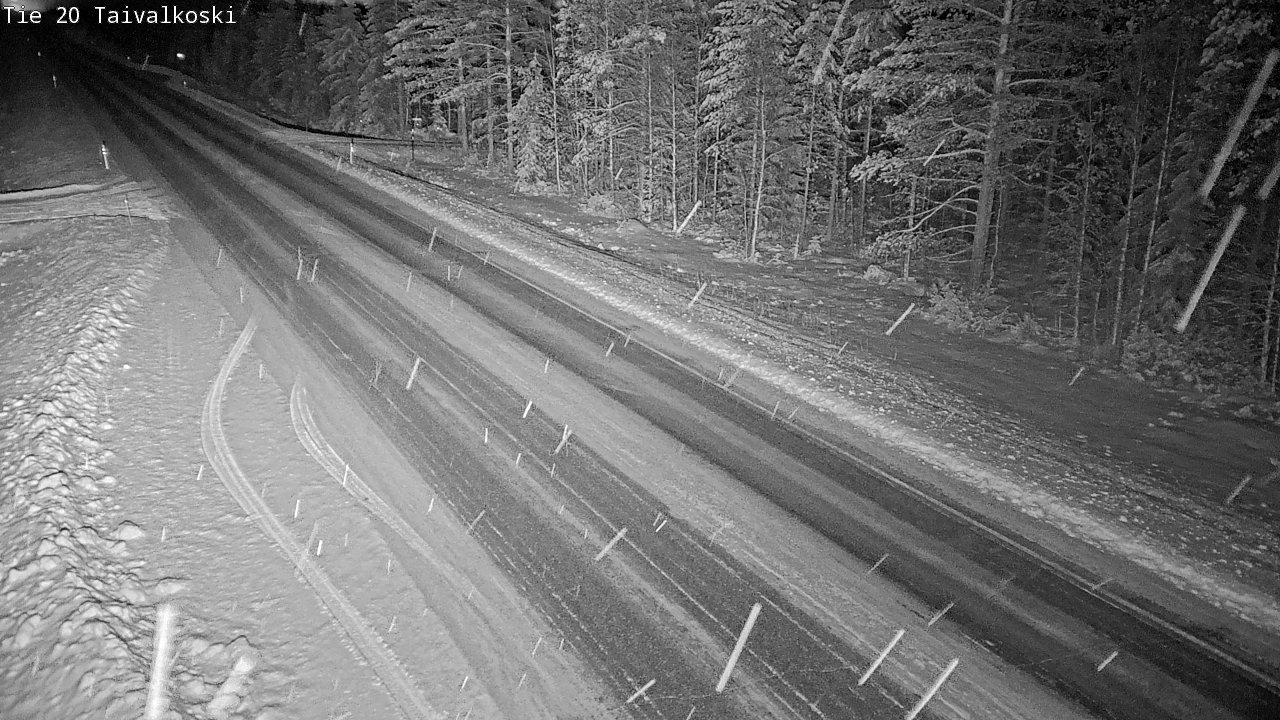 Kelikamerat Kuva Tie 20 Taivalkoski, Taivalkoski, Pohjois-Pohjanmaa