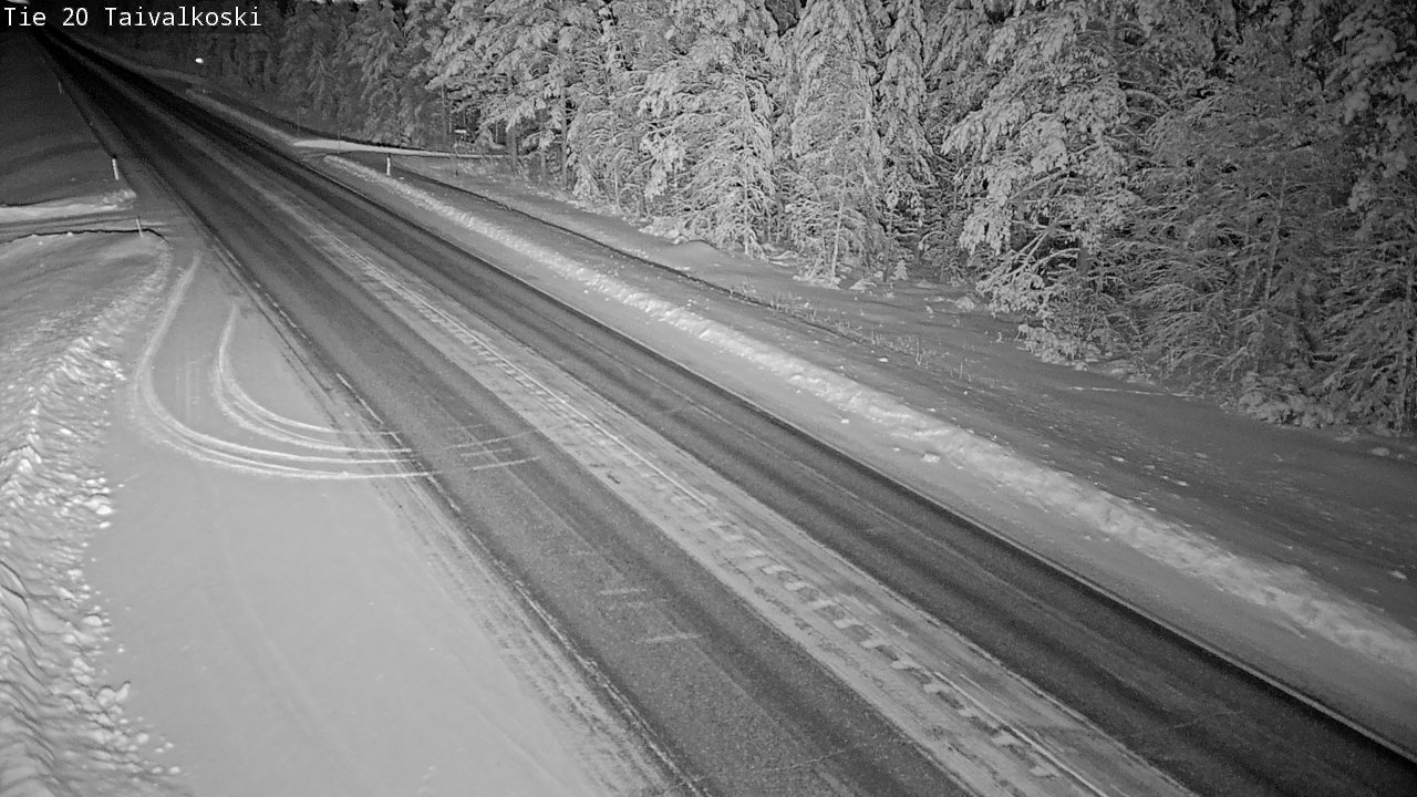 Kelikamerat Kuva Tie 20 Taivalkoski, Taivalkoski, Pohjois-Pohjanmaa