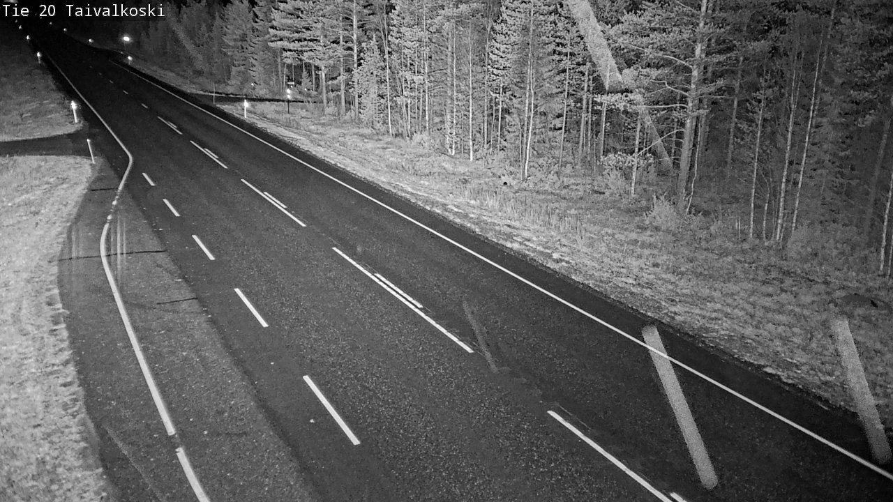 Kelikamerat Kuva Tie 20 Taivalkoski, Taivalkoski, Pohjois-Pohjanmaa