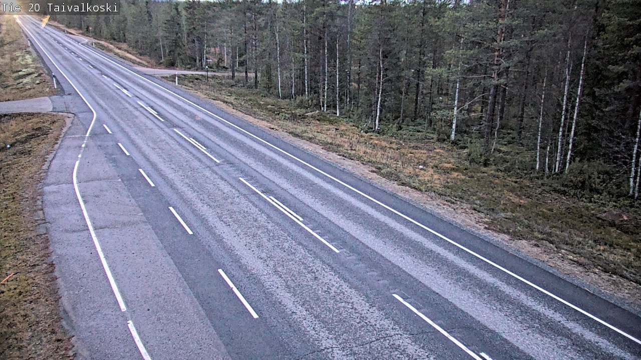 Kelikamerat Kuva Tie 20 Taivalkoski, Taivalkoski, Pohjois-Pohjanmaa