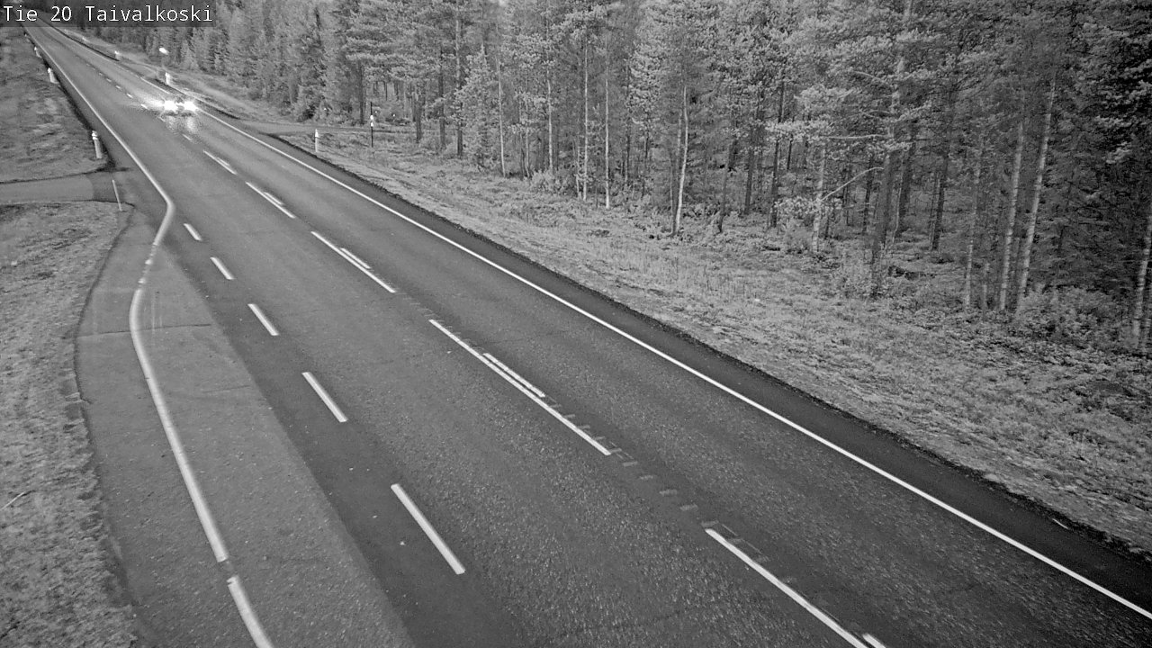 Kelikamerat Kuva Tie 20 Taivalkoski, Taivalkoski, Pohjois-Pohjanmaa