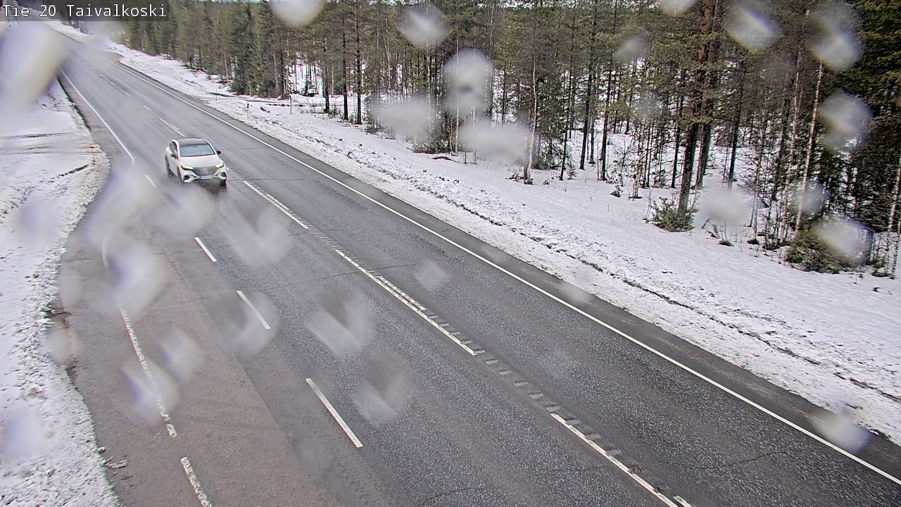 Kelikamerat Kuva Tie 20 Taivalkoski, Taivalkoski, Pohjois-Pohjanmaa