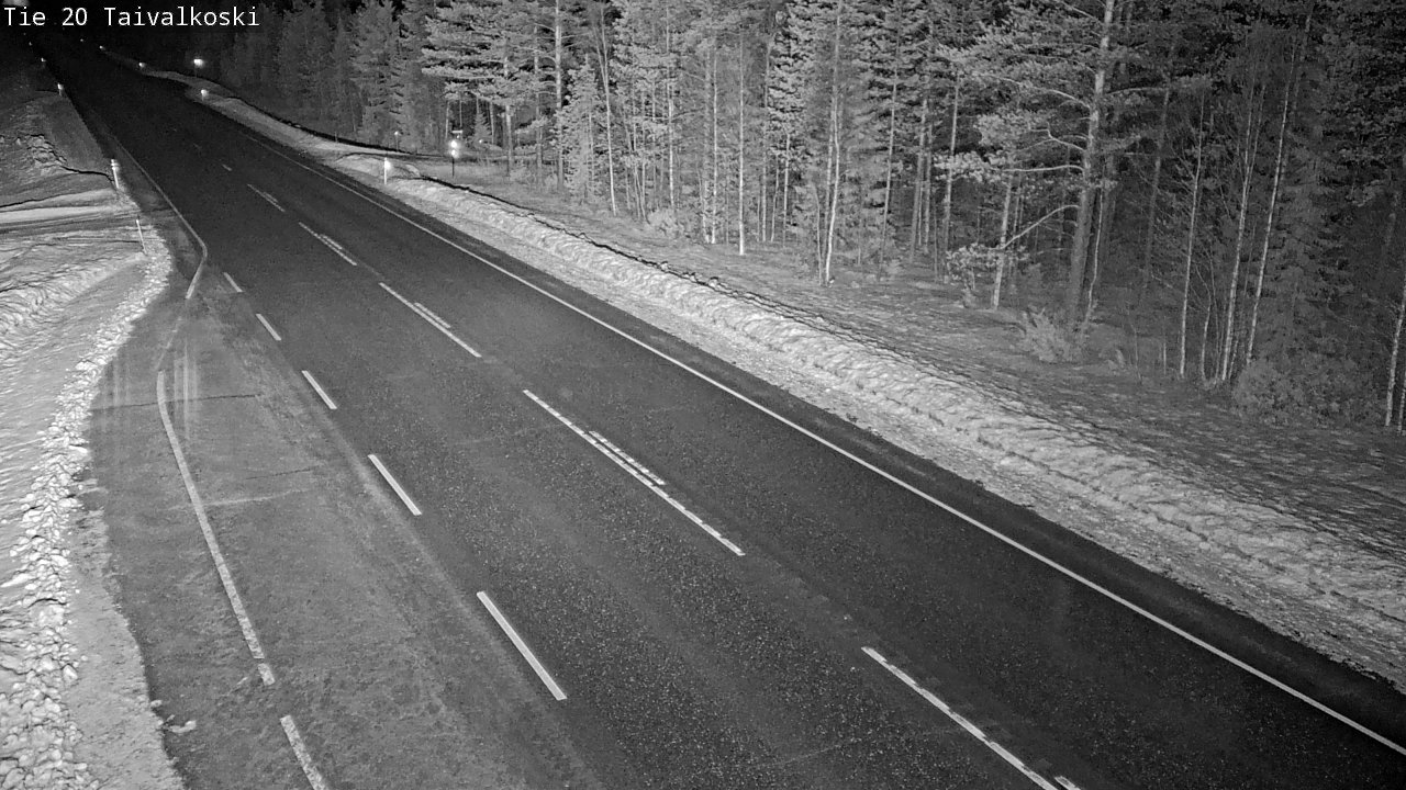 Kelikamerat Kuva Tie 20 Taivalkoski, Taivalkoski, Pohjois-Pohjanmaa