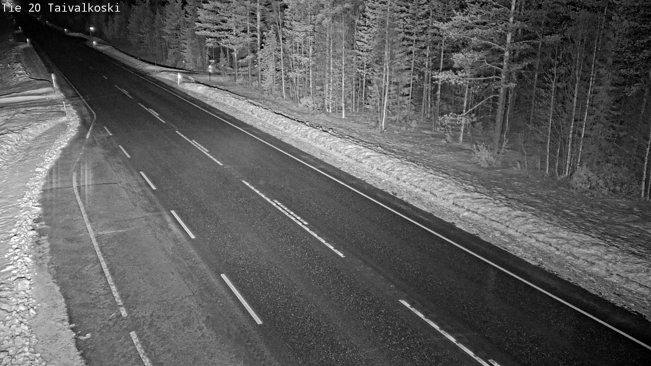 Kelikamerat Kuva Tie 20 Taivalkoski, Taivalkoski, Pohjois-Pohjanmaa