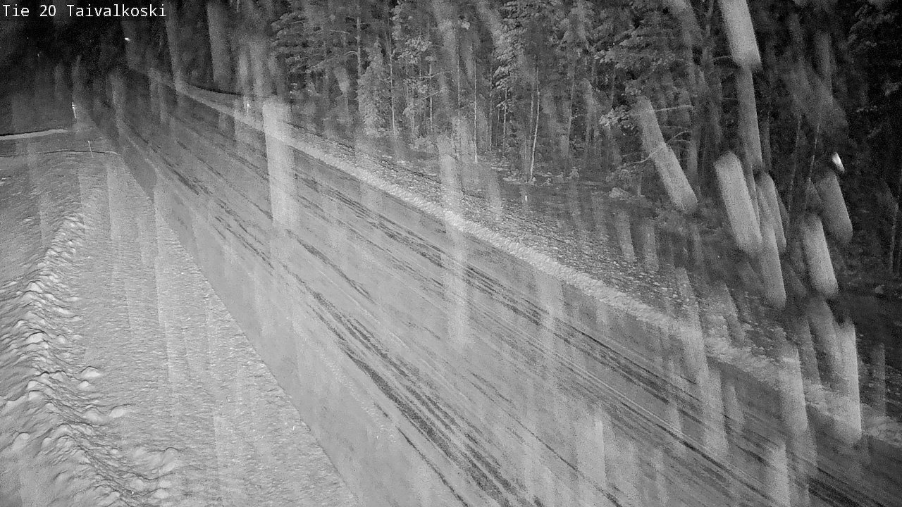 Weather Camera Image Road 20 Taivalkoski, Taivalkoski, Pohjois-Pohjanmaa