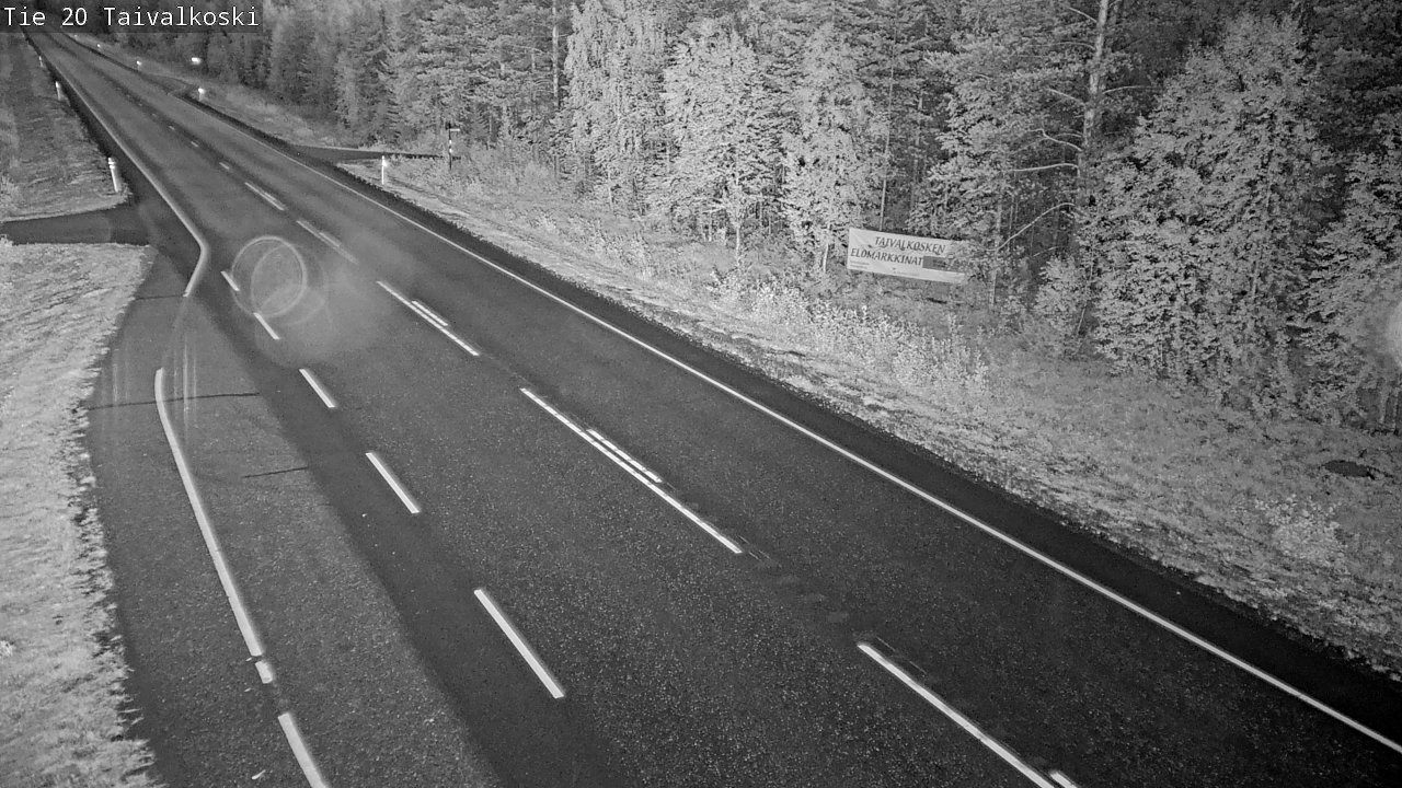 Kelikamerat Kuva Tie 20 Taivalkoski, Taivalkoski, Pohjois-Pohjanmaa
