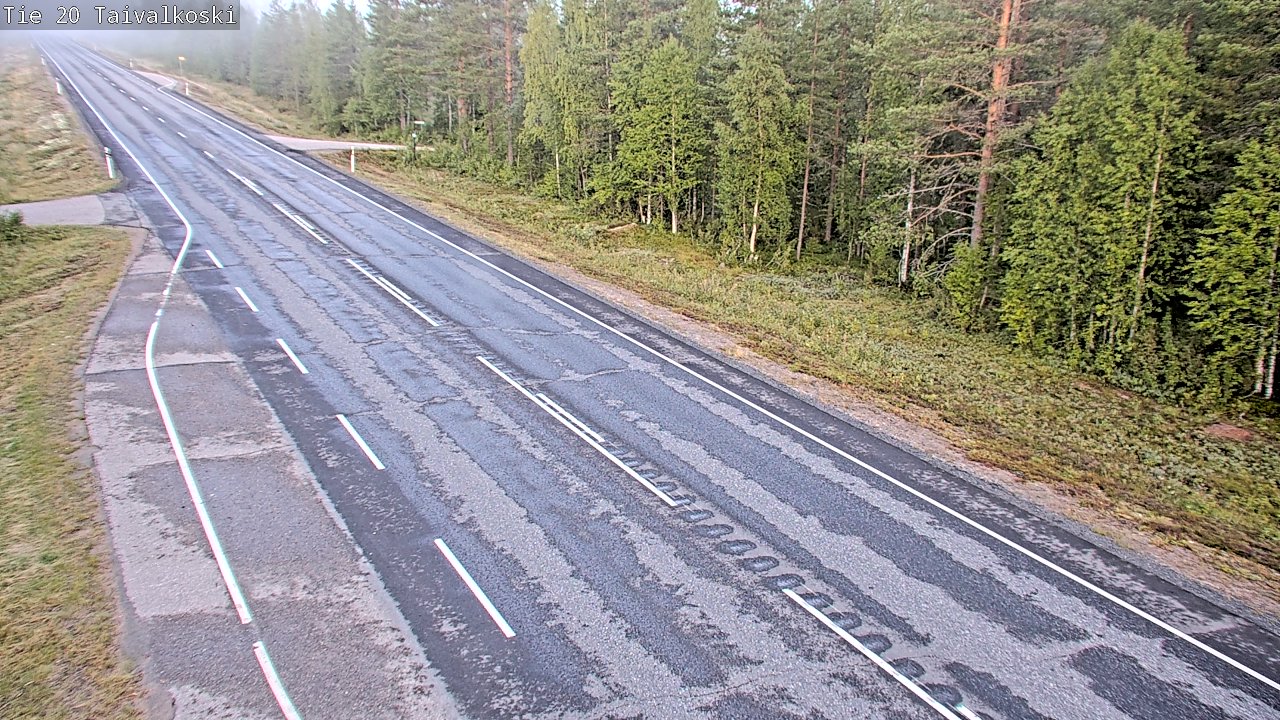 Kelikamerat Kuva Tie 20 Taivalkoski, Taivalkoski, Pohjois-Pohjanmaa