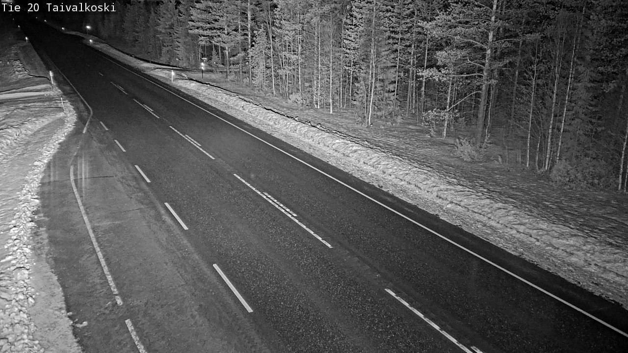 Kelikamerat Kuva Tie 20 Taivalkoski, Taivalkoski, Pohjois-Pohjanmaa