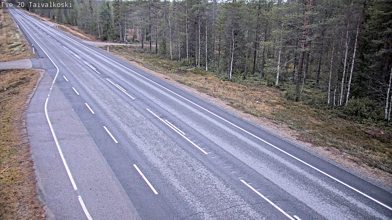 Kelikamerat Kuva Tie 20 Taivalkoski, Taivalkoski, Pohjois-Pohjanmaa