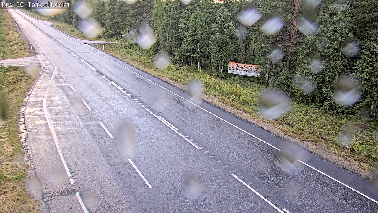 Kelikamerat Kuva Tie 20 Taivalkoski, Taivalkoski, Pohjois-Pohjanmaa