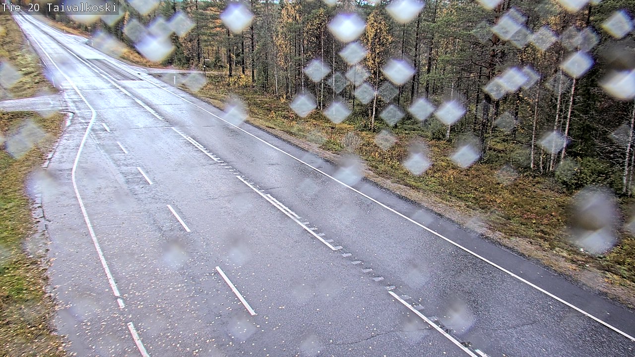 Weather Camera Image Road 20 Taivalkoski, Taivalkoski, Pohjois-Pohjanmaa