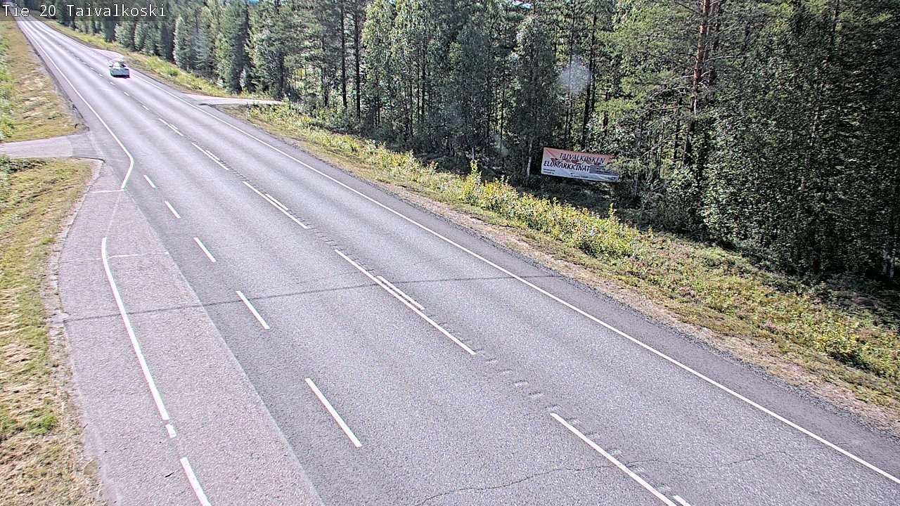 Kelikamerat Kuva Tie 20 Taivalkoski, Taivalkoski, Pohjois-Pohjanmaa