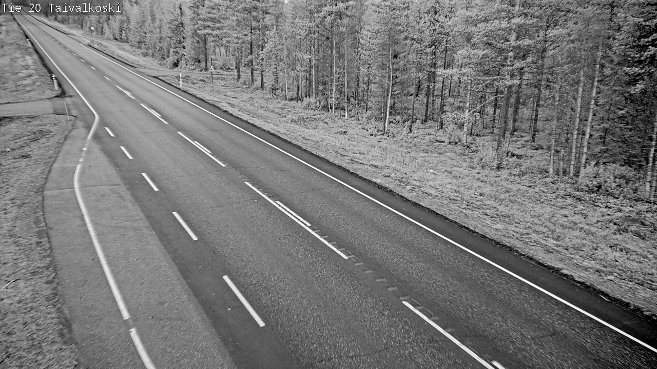 Kelikamerat Kuva Tie 20 Taivalkoski, Taivalkoski, Pohjois-Pohjanmaa