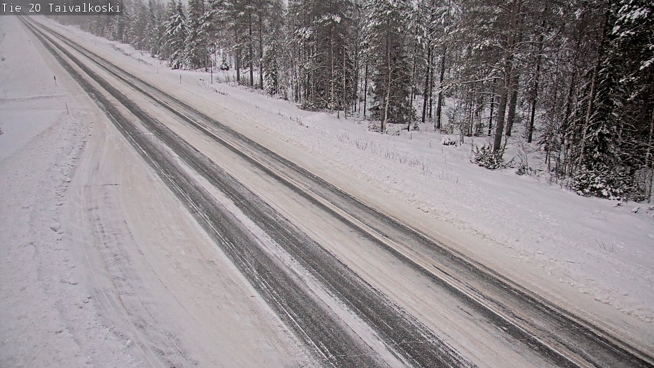 Weather Camera Image Road 20 Taivalkoski, Taivalkoski, Pohjois-Pohjanmaa