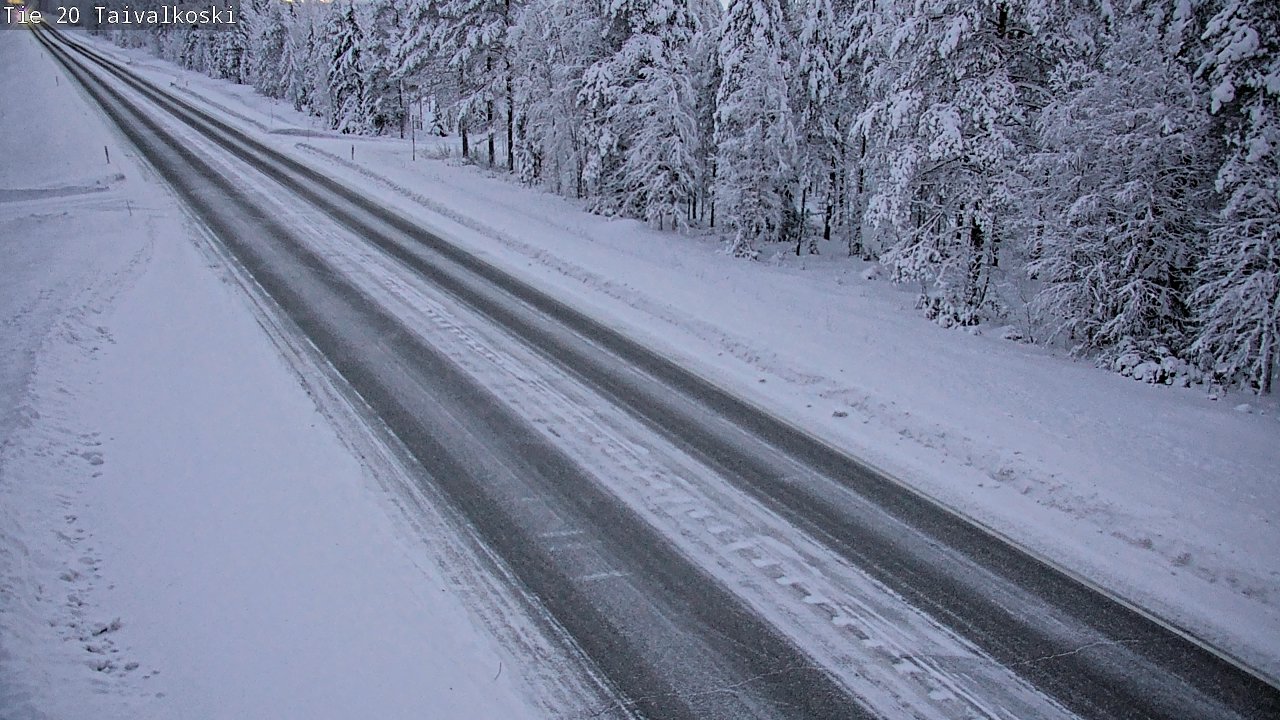 Kelikamerat Kuva Tie 20 Taivalkoski, Taivalkoski, Pohjois-Pohjanmaa