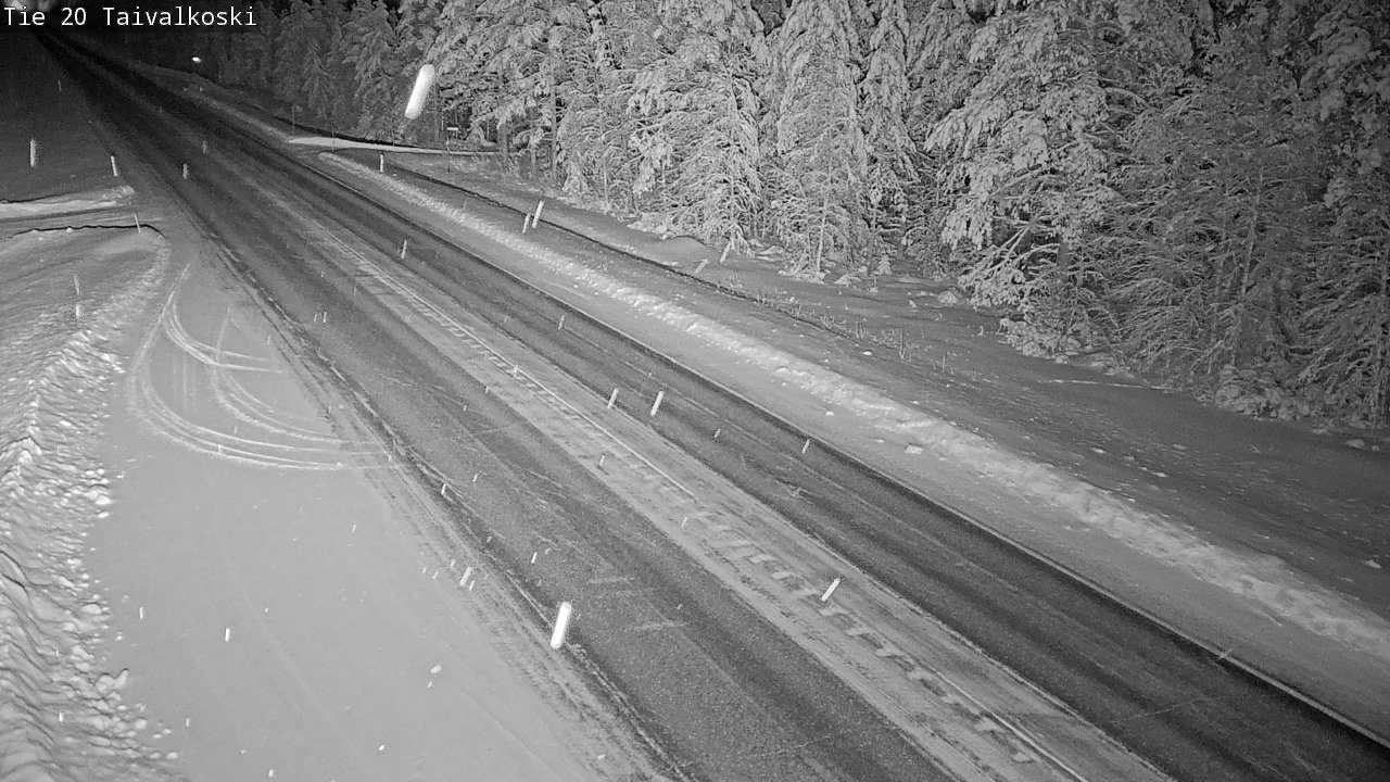 Kelikamerat Kuva Tie 20 Taivalkoski, Taivalkoski, Pohjois-Pohjanmaa