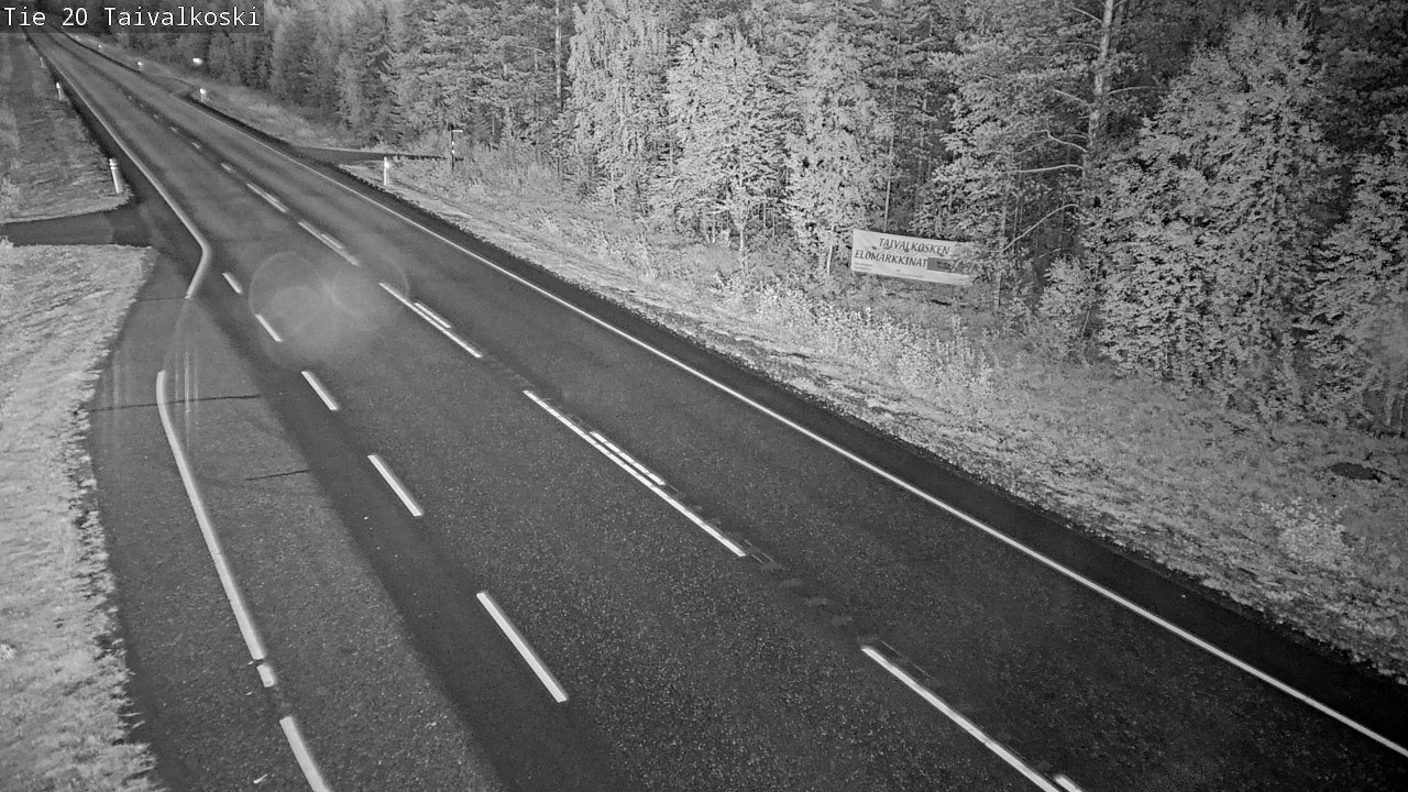 Kelikamerat Kuva Tie 20 Taivalkoski, Taivalkoski, Pohjois-Pohjanmaa