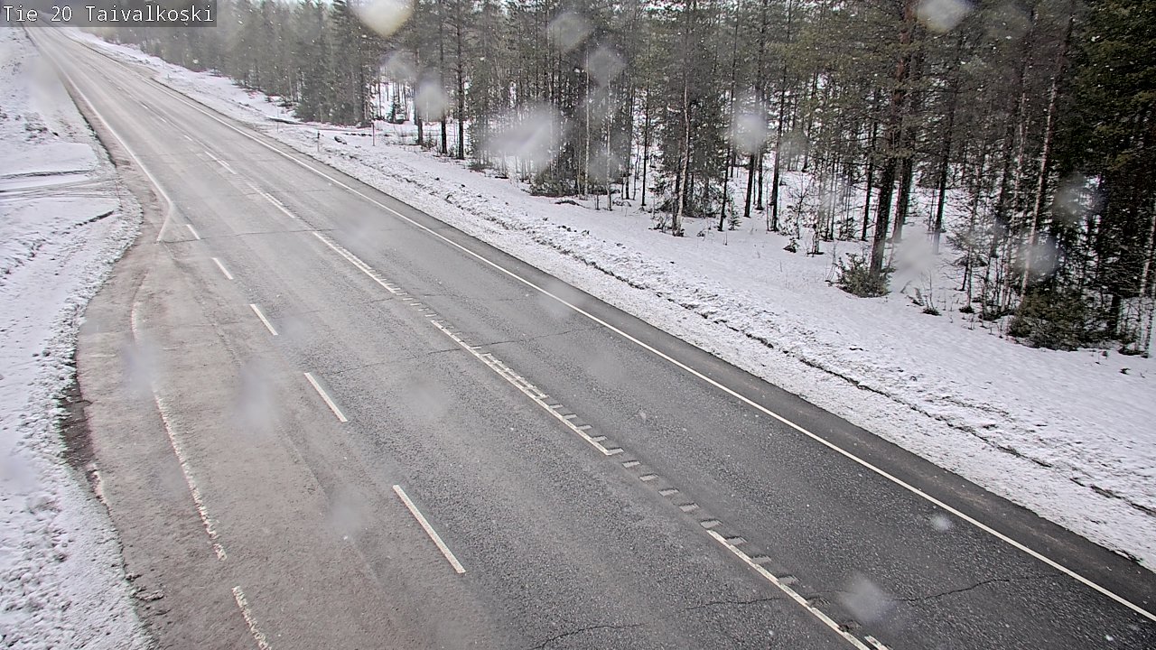 Kelikamerat Kuva Tie 20 Taivalkoski, Taivalkoski, Pohjois-Pohjanmaa