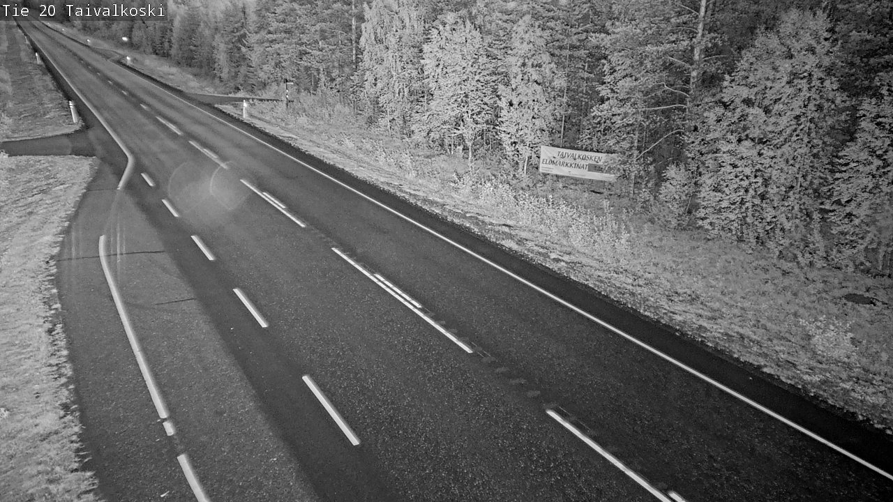 Kelikamerat Kuva Tie 20 Taivalkoski, Taivalkoski, Pohjois-Pohjanmaa