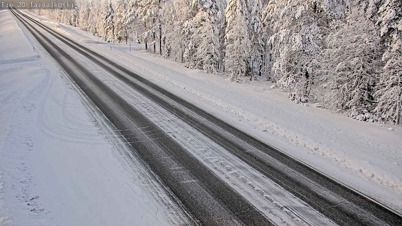 Weather Camera Image Road 20 Taivalkoski, Taivalkoski, Pohjois-Pohjanmaa