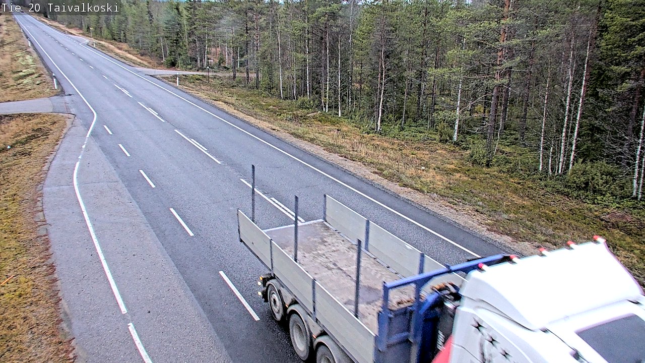 Kelikamerat Kuva Tie 20 Taivalkoski, Taivalkoski, Pohjois-Pohjanmaa