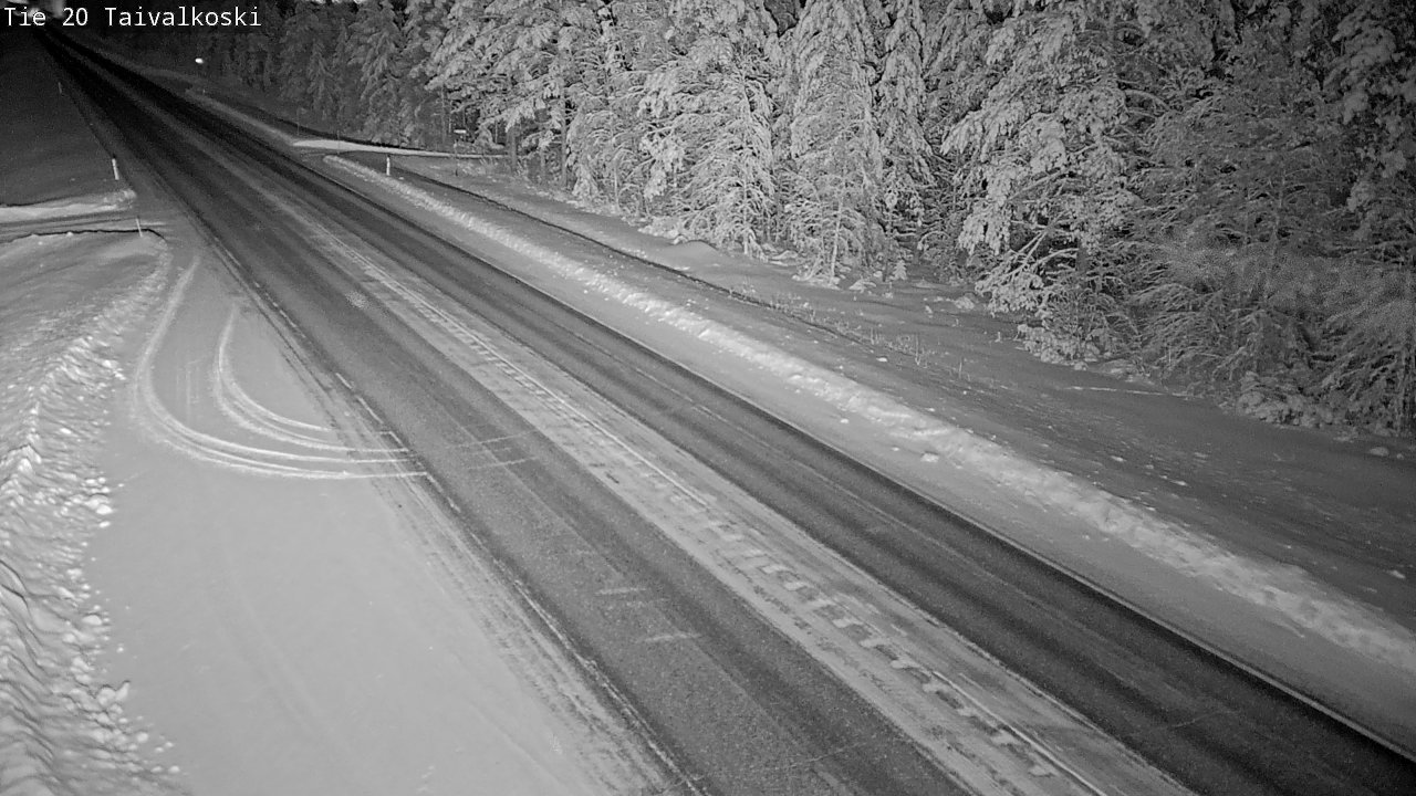 Kelikamerat Kuva Tie 20 Taivalkoski, Taivalkoski, Pohjois-Pohjanmaa