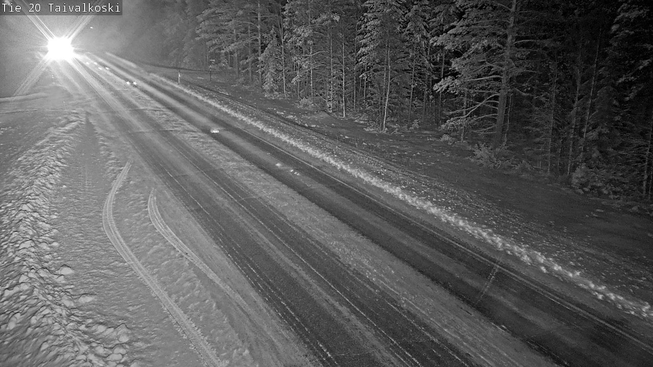 Kelikamerat Kuva Tie 20 Taivalkoski, Taivalkoski, Pohjois-Pohjanmaa