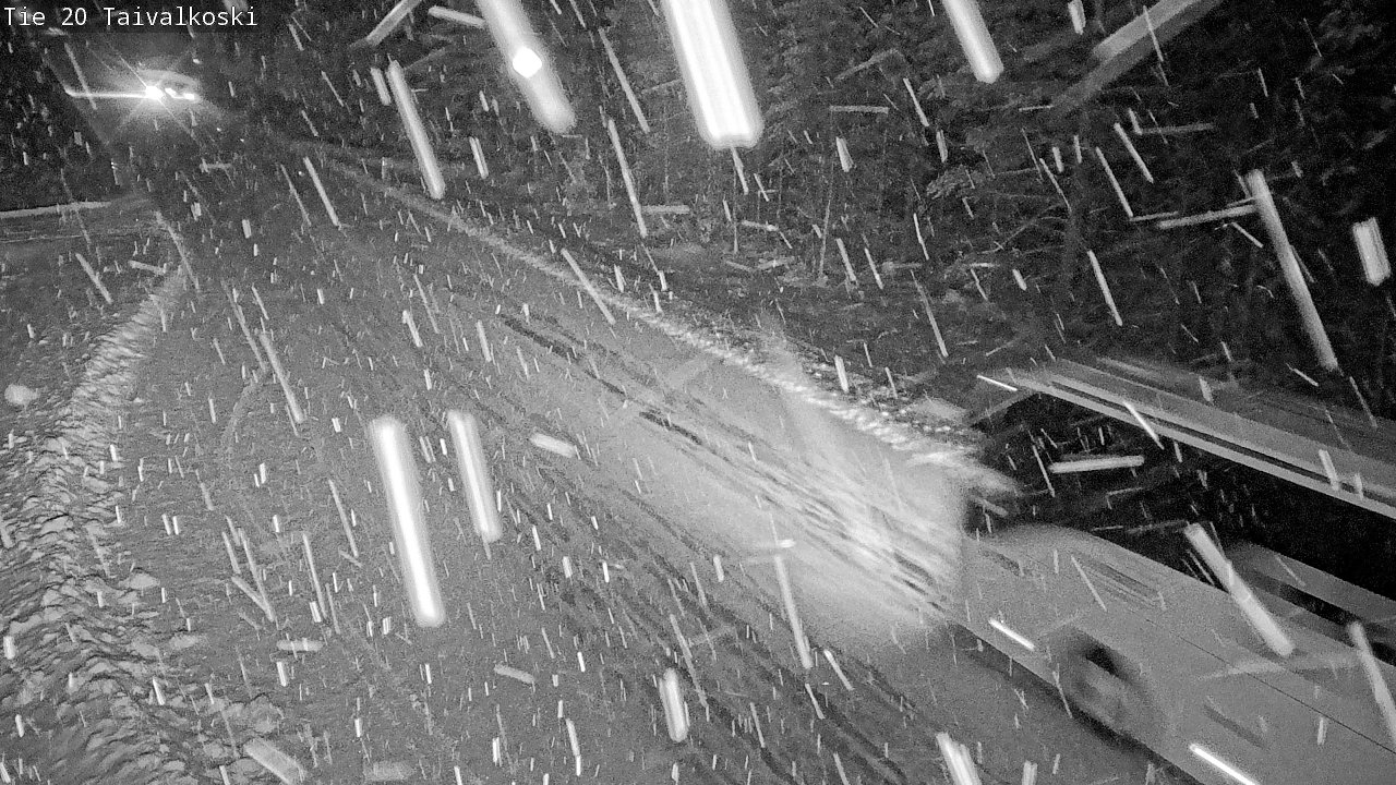 Kelikamerat Kuva Tie 20 Taivalkoski, Taivalkoski, Pohjois-Pohjanmaa