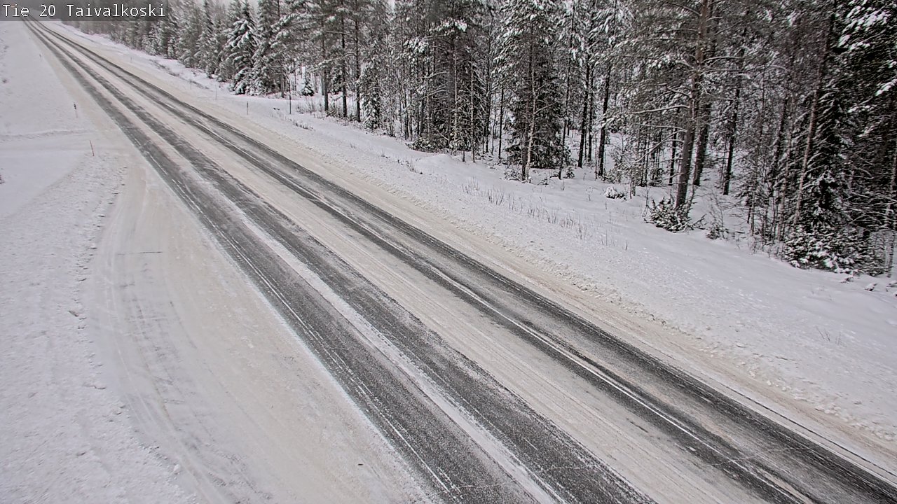 Weather Camera Image Road 20 Taivalkoski, Taivalkoski, Pohjois-Pohjanmaa