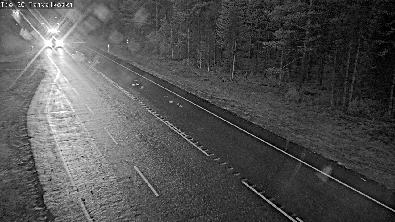 Kelikamerat Kuva Tie 20 Taivalkoski, Taivalkoski, Pohjois-Pohjanmaa