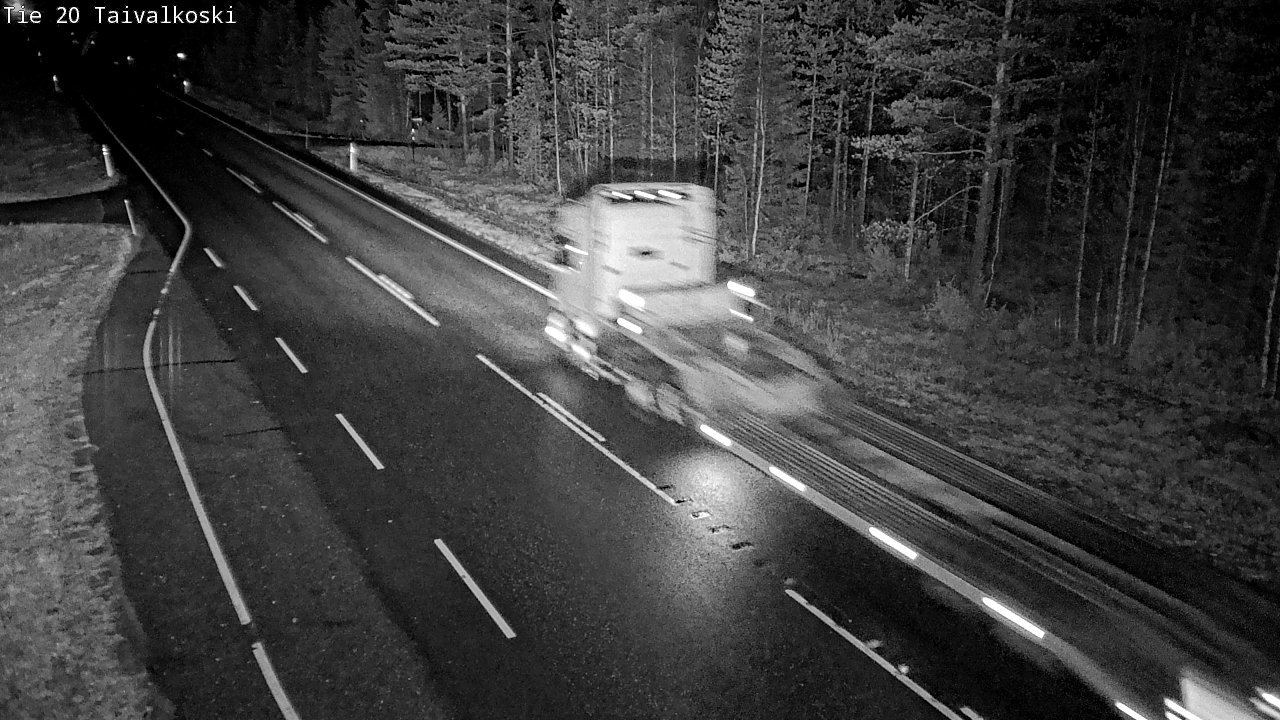 Kelikamerat Kuva Tie 20 Taivalkoski, Taivalkoski, Pohjois-Pohjanmaa