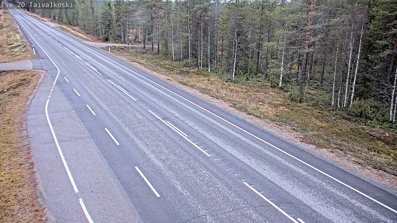 Kelikamerat Kuva Tie 20 Taivalkoski, Taivalkoski, Pohjois-Pohjanmaa