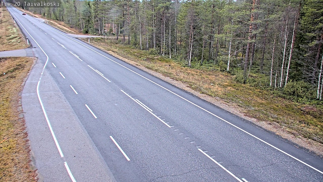 Kelikamerat Kuva Tie 20 Taivalkoski, Taivalkoski, Pohjois-Pohjanmaa