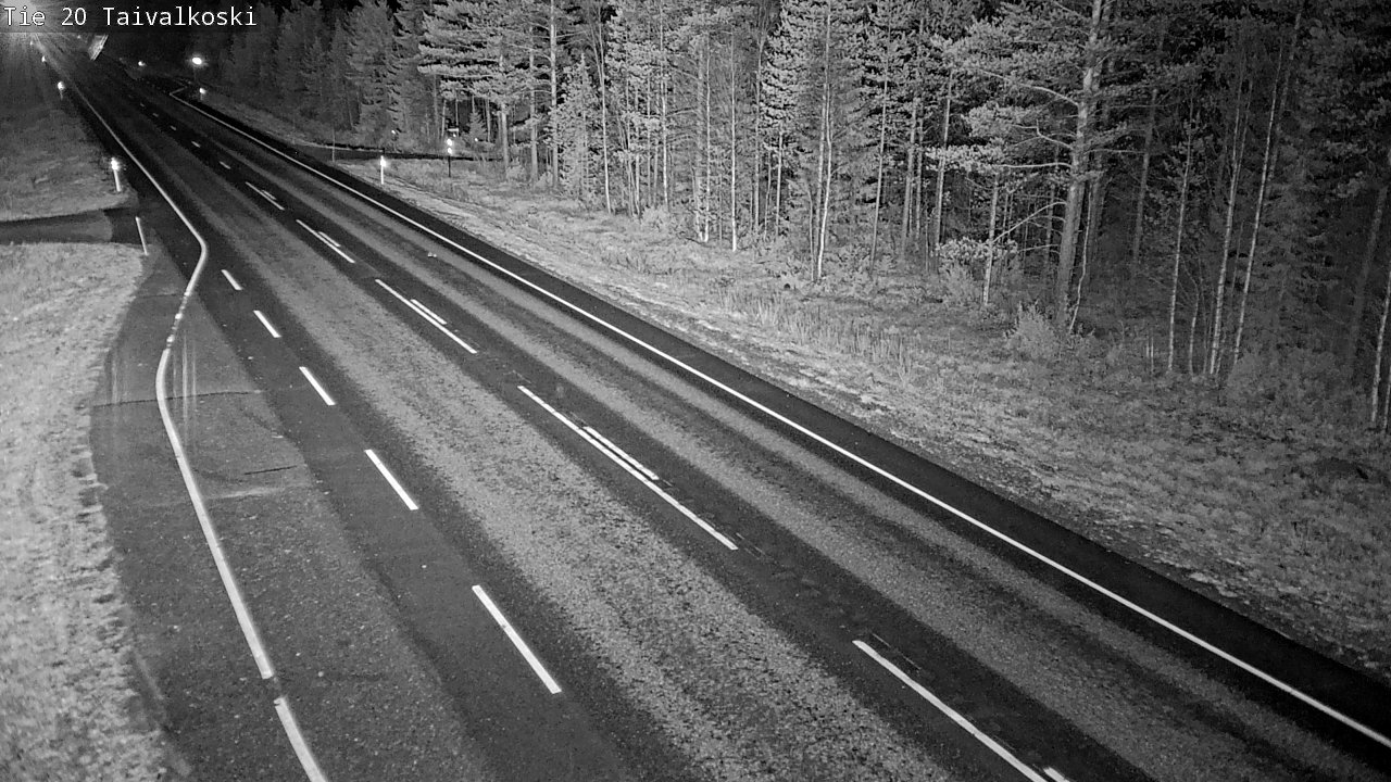 Kelikamerat Kuva Tie 20 Taivalkoski, Taivalkoski, Pohjois-Pohjanmaa