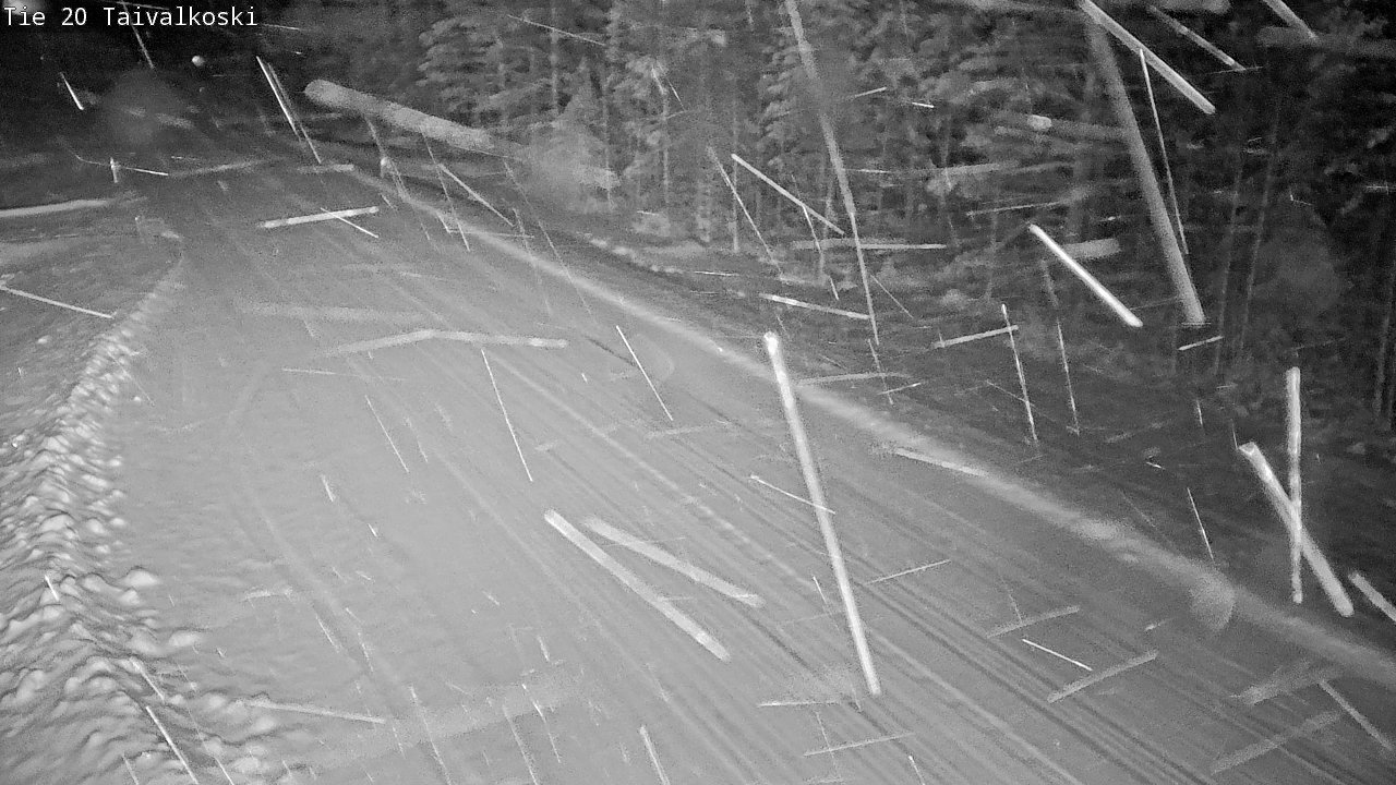 Kelikamerat Kuva Tie 20 Taivalkoski, Taivalkoski, Pohjois-Pohjanmaa