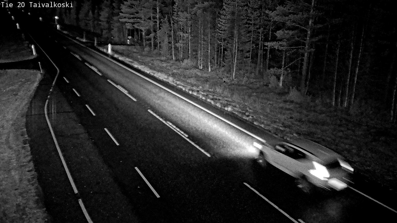 Kelikamerat Kuva Tie 20 Taivalkoski, Taivalkoski, Pohjois-Pohjanmaa