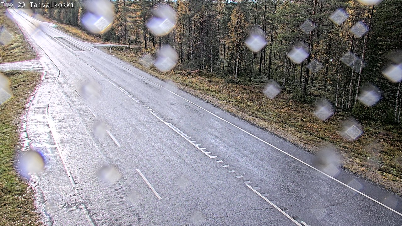 Weather Camera Image Road 20 Taivalkoski, Taivalkoski, Pohjois-Pohjanmaa
