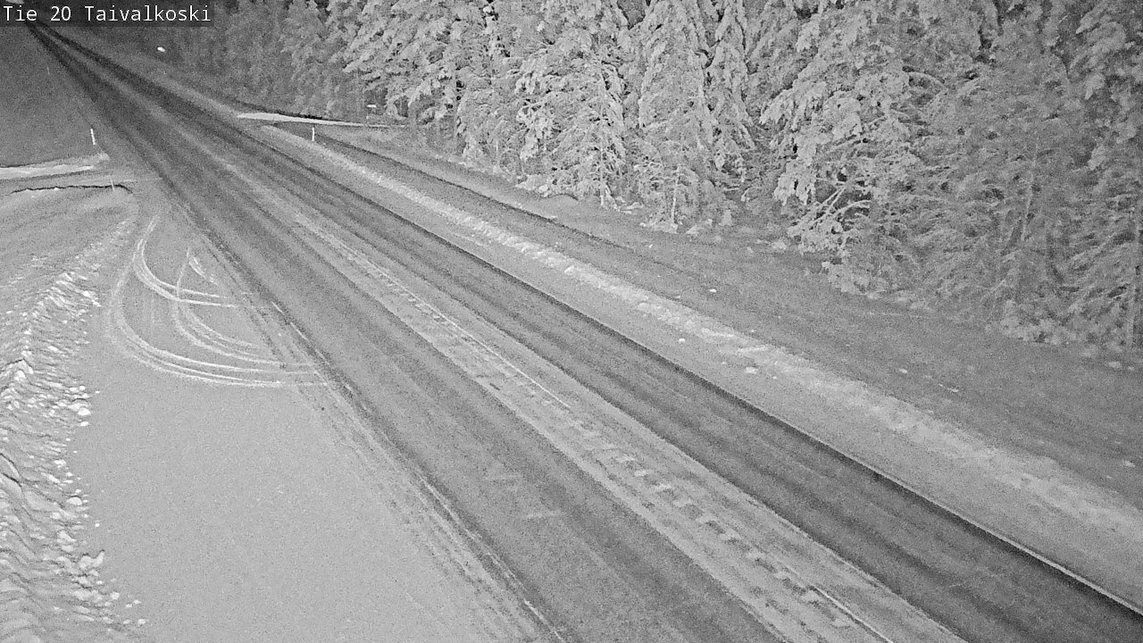 Kelikamerat Kuva Tie 20 Taivalkoski, Taivalkoski, Pohjois-Pohjanmaa