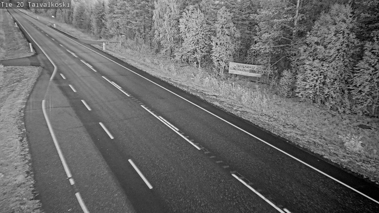 Kelikamerat Kuva Tie 20 Taivalkoski, Taivalkoski, Pohjois-Pohjanmaa