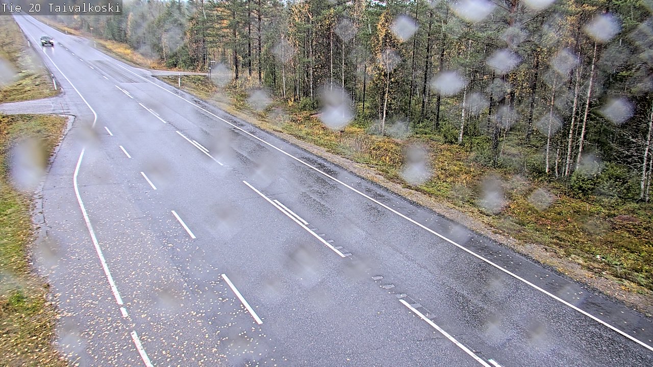 Kelikamerat Kuva Tie 20 Taivalkoski, Taivalkoski, Pohjois-Pohjanmaa