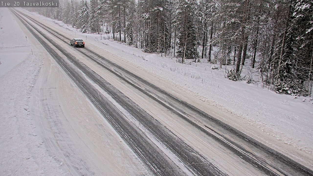 Weather Camera Image Road 20 Taivalkoski, Taivalkoski, Pohjois-Pohjanmaa