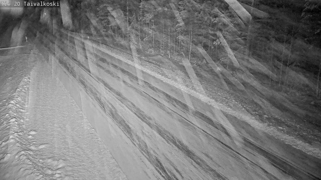 Weather Camera Image Road 20 Taivalkoski, Taivalkoski, Pohjois-Pohjanmaa