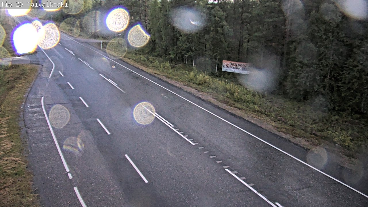 Kelikamerat Kuva Tie 20 Taivalkoski, Taivalkoski, Pohjois-Pohjanmaa