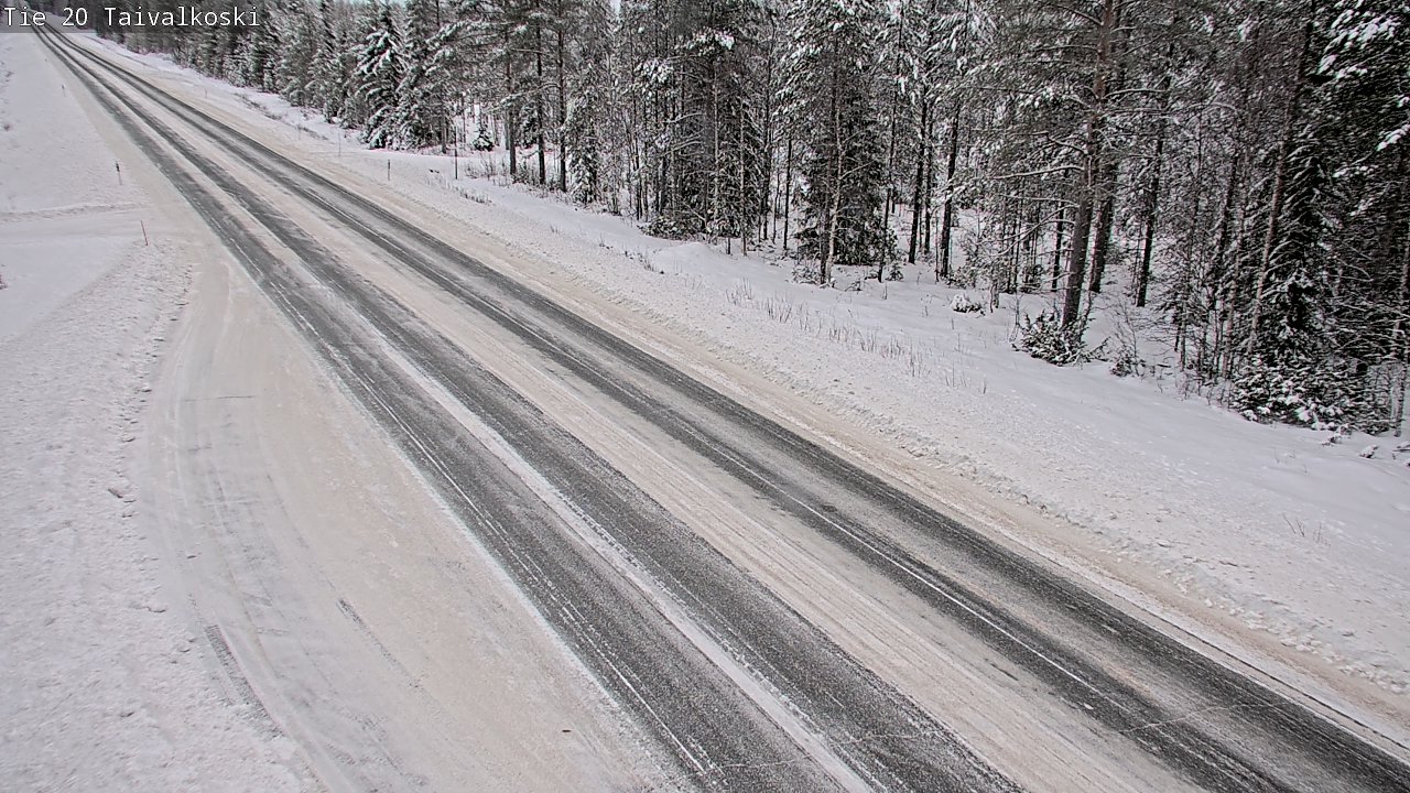 Weather Camera Image Road 20 Taivalkoski, Taivalkoski, Pohjois-Pohjanmaa