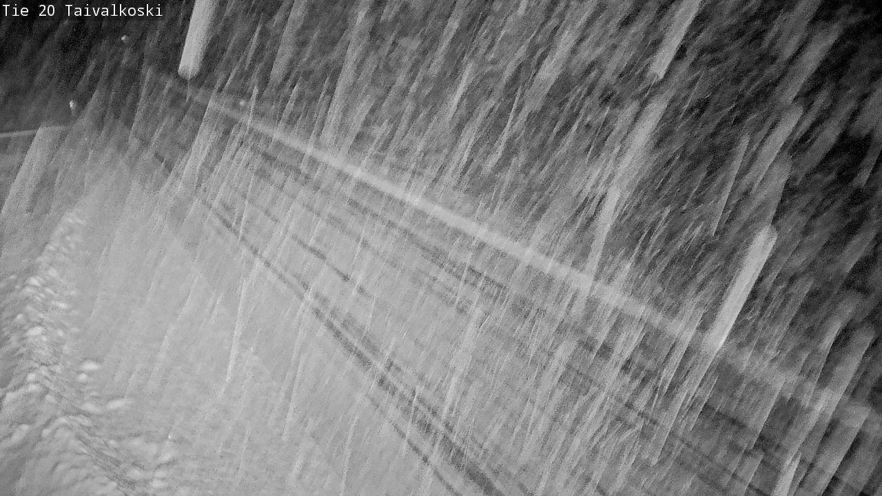 Weather Camera Image Road 20 Taivalkoski, Taivalkoski, Pohjois-Pohjanmaa