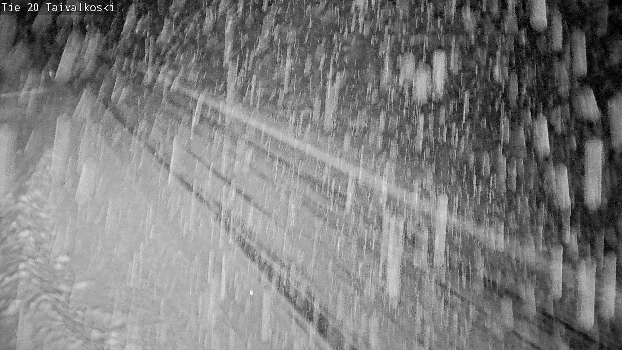 Weather Camera Image Road 20 Taivalkoski, Taivalkoski, Pohjois-Pohjanmaa