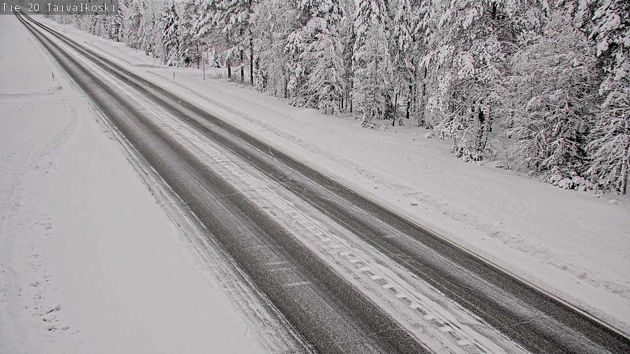 Kelikamerat Kuva Tie 20 Taivalkoski, Taivalkoski, Pohjois-Pohjanmaa