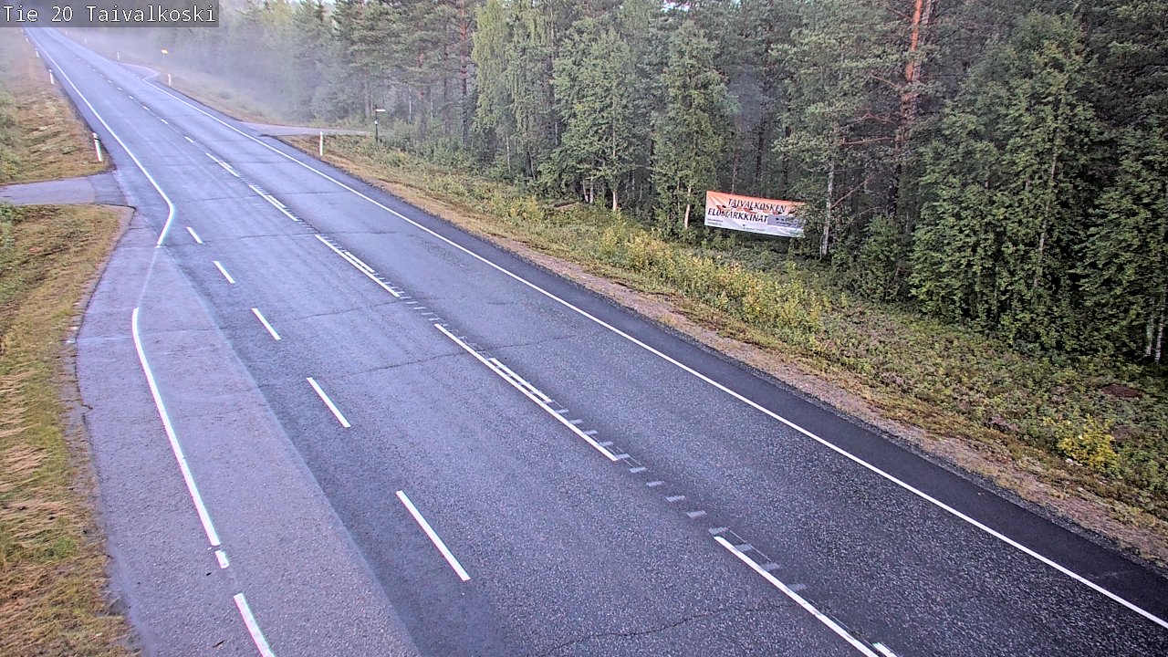 Kelikamerat Kuva Tie 20 Taivalkoski, Taivalkoski, Pohjois-Pohjanmaa