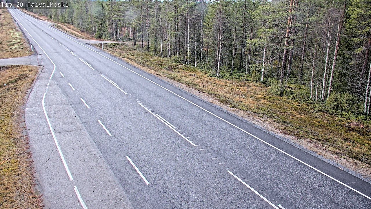 Kelikamerat Kuva Tie 20 Taivalkoski, Taivalkoski, Pohjois-Pohjanmaa